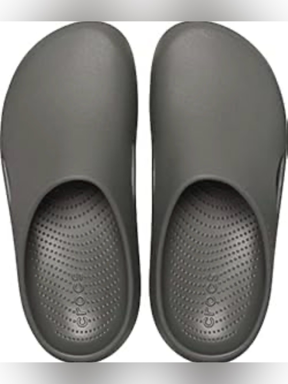CROCS Women’s Mules in Charcoal Gray